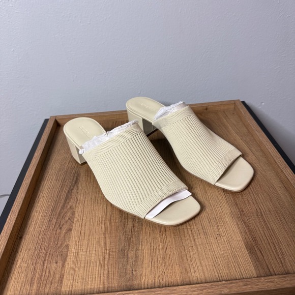 Everlane The‎ Glove Mule in ReKnit Bone Womens 10.5 - Picture 2 of 10